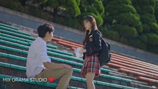 Rich popular guy fall in love with poor girl❤️New Korean mix Hindi song❤️Romantic love storyMV [upl. by Haidadej]