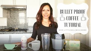 Delicious and Easy Bullet Proof Coffee TutorialRecipe  Keto  Paleo [upl. by Lemay529]