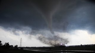 Chickasha Tornado Oklahoma  UNCUT  Wall Cloud to Wedge in 13 minutes May 24th 2011 [upl. by Chaney188]