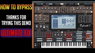 Sylenth Thank You For Trying This Demo ULTIMATE FIX  BYPASS SYLENTH v3 Message Loop [upl. by Lydell]
