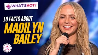 10 Facts You Didnt Know About Madilyn Bailey YouTube Star and Americas Got Talent Finalist [upl. by Niar601]