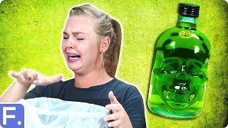 Irish People Try Absinthe For The First Time [upl. by Yrocal]