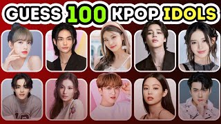 GUESS 100 KPOP IDOLS  Guess Kpop Idol  Kpop Quiz Insider [upl. by Krantz]