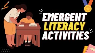 Emergent Literacy Activities [upl. by Retrac269]