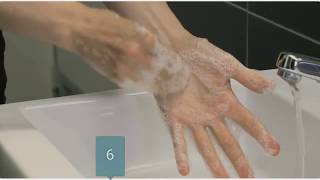 Lavage des mains selon lOMS [upl. by Allesiram]