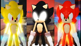 Crossover Sonic 3D RPG  All Fake Chaos amp Sol Emerald Locations Sonic Roblox Fangame [upl. by Gunnar]