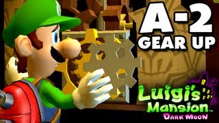 Luigis Mansion Dark Moon  Gloomy Manor  A2 Gear Up Nintendo 3DS Gameplay Walkthrough [upl. by Felise]