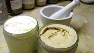 How To Make A Cream  Herbalism Basics 6 [upl. by Illoh]