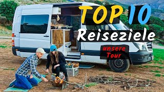 Vanlife Highlights unserer Europa Reise mit dem Wohnmobil  Unsere Route [upl. by Ainsworth580]