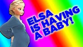 ELSA IS PREGNANT Toy Team [upl. by Glasgo967]