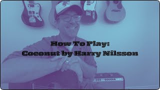 How To Play quotCoconutquot  Harry Nilssons One Chord Jam [upl. by Sekofski79]