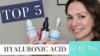 My Top 5 hyaluronic acid serums  Abigail James [upl. by Eelnyl]