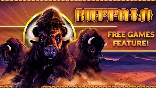 Buffalo  Free Games Feature [upl. by Varin886]