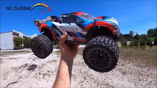 NEW Arrma VORTEKS 4x4 3s blx First BIG Romping [upl. by Yedarb]