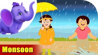 Monsoon  Learning song for Kids  4K  Appu Series [upl. by Brocky]