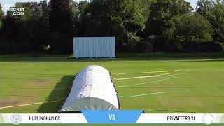 ECB Friendly  The Hurlingham Club XI v Privateers CC [upl. by Adnwahsar]