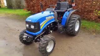 Solis 26 4wd on Industrial Tyres By Tallut Machinery [upl. by Mcripley]