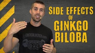 Ginkgo Biloba Side Effects [upl. by Sirak]