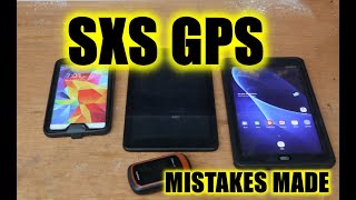 SXS OFFROAD GPS Mistakes and What We UseCHEAP TOO [upl. by Beatty]