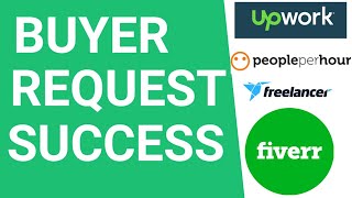 How to send successful Fiverr buyer request  Buyer Request [upl. by Naitirb934]