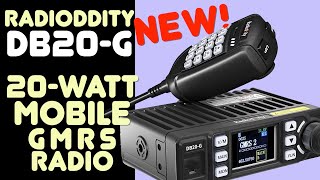 Radioddity DB20G GMRS Mobile Radio Review  The Best Low Priced GMRS Radio You Can Buy [upl. by Willcox]