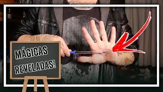 MÁGICAS PARA FAZER NA ESCOLA Truques de mágica REVELADOS [upl. by Yetta]