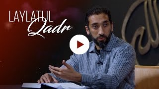 Surah AlQadr  Laylatul Qadr Full Video  Nouman Ali Khan [upl. by Hanej819]