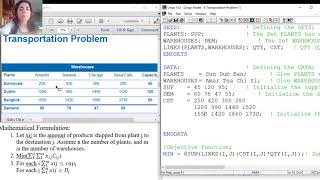 How to optimize the transportation problem using Lingo [upl. by Gary]