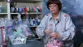 Cellophane Wrapping for Gift Baskets [upl. by Enyaj]