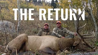 THE RETURN  A Wyoming General Season Rifle Elk Hunt [upl. by Malim]