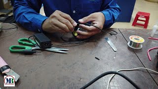 How to Repair Adapter Acer laptop charger cable and plug [upl. by Osmund737]