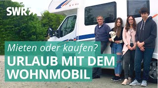 Wohnmobil kaufen oder mieten I Hauptsache Camping SWR [upl. by Winstonn]