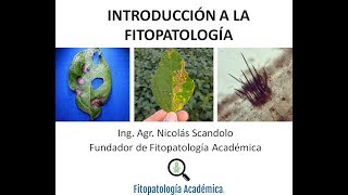 Curso de Fitopatología Clase 1 [upl. by Ecirum]