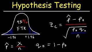 Hypothesis Testing  Solving Problems With Proportions [upl. by Harp302]