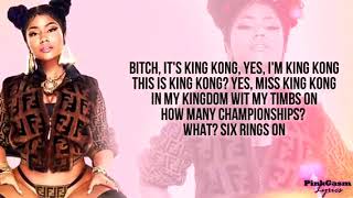 Nicki Minaj Chun Li Lyrics 🔥🔥 [upl. by Eigger603]