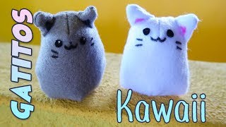 PELUCHE DE GATITO KAWAII  DIY  CAT PLUSHIE [upl. by Dlorag]