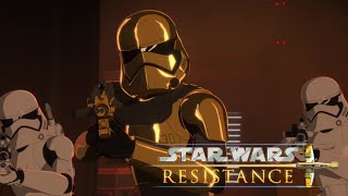 Commander Pyres First Appearance  Star Wars Resistance S01E05 [upl. by Saltzman425]