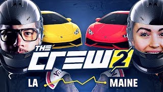 DRIVING ACROSS AMERICA in a LAMBORGHINI HURACAN The Crew 2 [upl. by Kaitlynn]