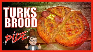 Turks brood  PIDE  KOKEN MET GUNTHER [upl. by Way584]