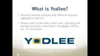 Yodlee Tutorial [upl. by Aivek]