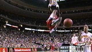 Darius Miles Seven RimRocking Dunks at the McDonalds AllAmerican Game [upl. by Clover453]