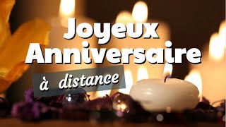 Joyeux Anniversaire  Jolie carte virtuelle à distance [upl. by Trebeh]