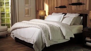 White Bedding Basics  Pottery Barn [upl. by Romeon]