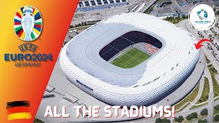 EURO 2024 Stadiums [upl. by Monaco]