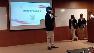 Product Launch Presentation by BCA students [upl. by Hanid]