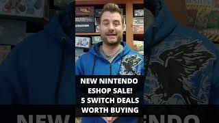 NEW Nintendo Eshop Sale  5 GREAT Switch Deals Worth Buying [upl. by Borlase]