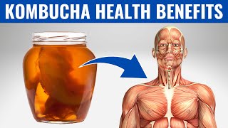 KOMBUCHA BENEFITS  What Happens When You Drink Kombucha Every Day [upl. by Barnard]