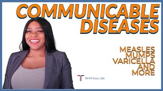 NCLEX PEDIATRIC COMMUNICABLE DISEASES YOU MUST KNOW RNPNTUTOR [upl. by Farl578]