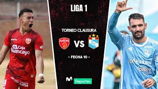 Sport Huancayo vs Sporting Cristal  En vivo [upl. by Nilpik]