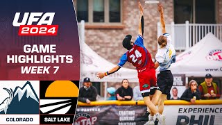 Colorado Summit at Salt Lake Shred  FULL GAME HIGHLIGHTS  June 8 2024 [upl. by Nnaj]